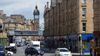 Gospel banner is ripped down during Glasgow COP26 climate conference