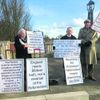 Event- Hampton Court protest